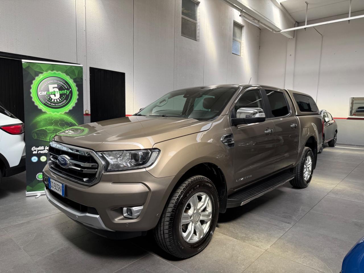 Ford Ranger 2.0 ECOBLUE aut. 213 CV DC Limited 5 posti