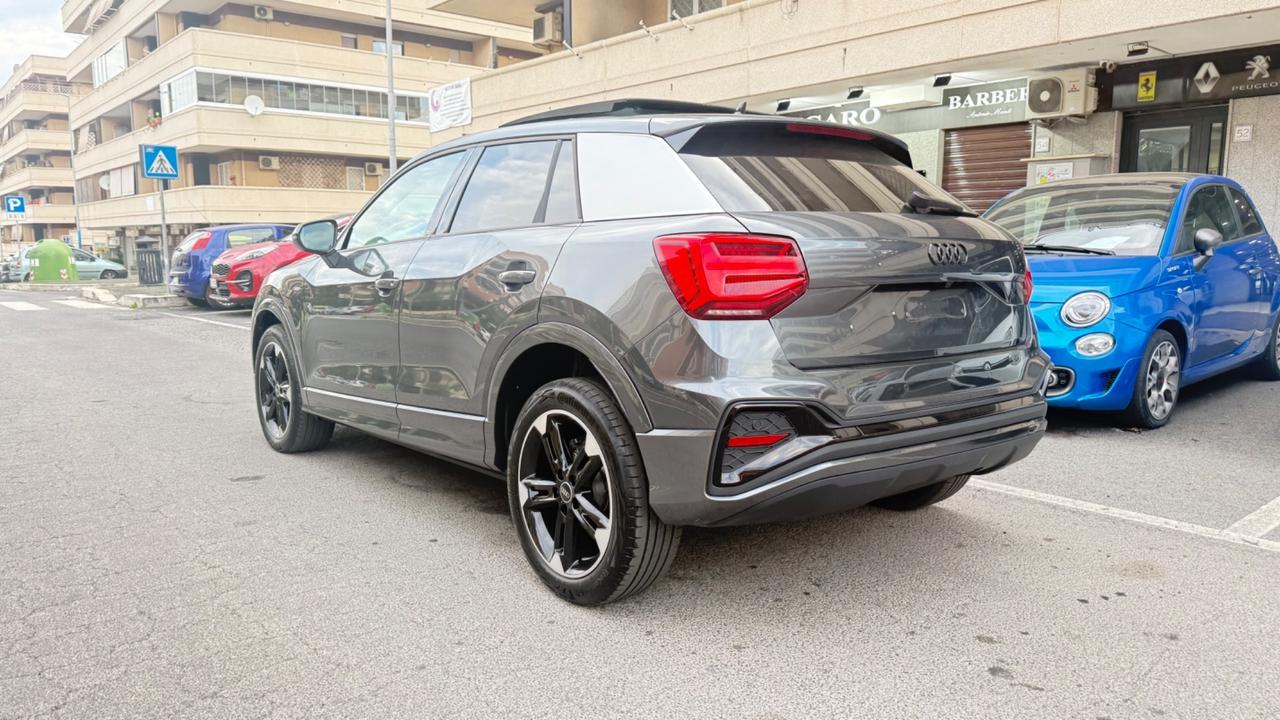 Audi Q2 35 TDI quattro S tronic line Edition LED TETTO MTRIC KAMERA CERCHI 19 PELLE PACCHETTO SPORT PDC