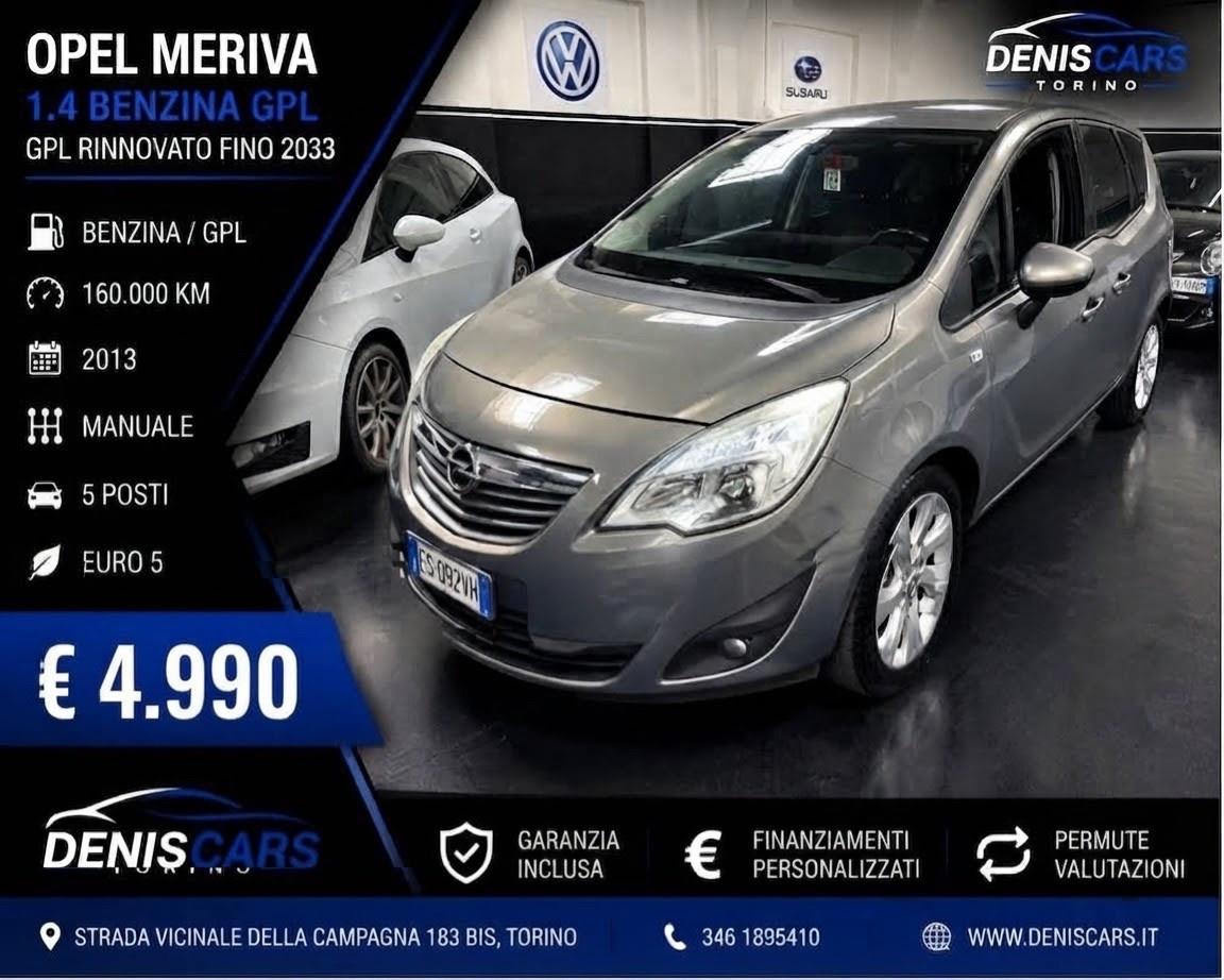 Opel Meriva 1.4 Turbo 120CV GPL Tech Cosmo