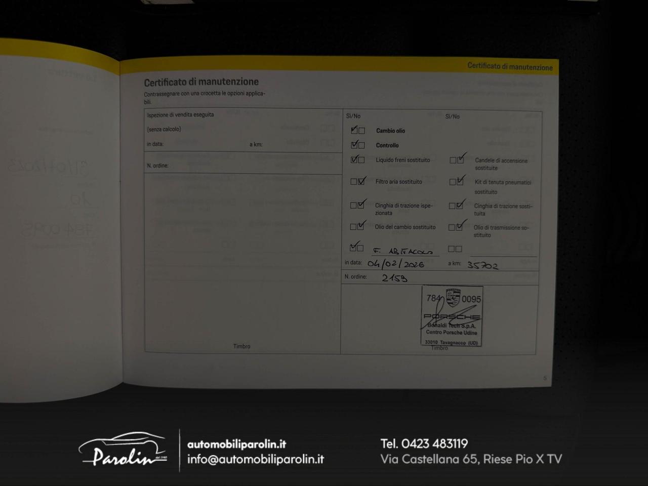 Porsche 718 Cayman 718 2.0 PDK Black pack-LED-Cerchi20-Bose-Pelle