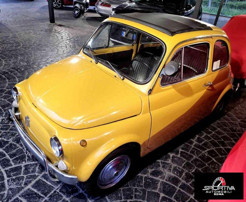FIAT 500 VERNICE ORIGINALE CAPPOTTA NERA OTTIME CONDIZIONI!