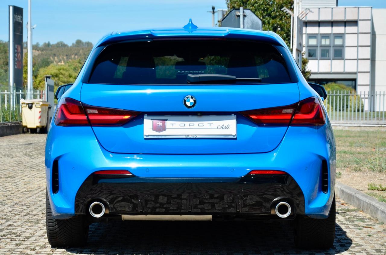 BMW 118d 2.0 MSPORT 150cv AUTO, UFF ITALIANA, SERVICE BMW, EURO 6D, FULL LED, SOUND SYSTEM, RETROCAMERA, PERMUTE