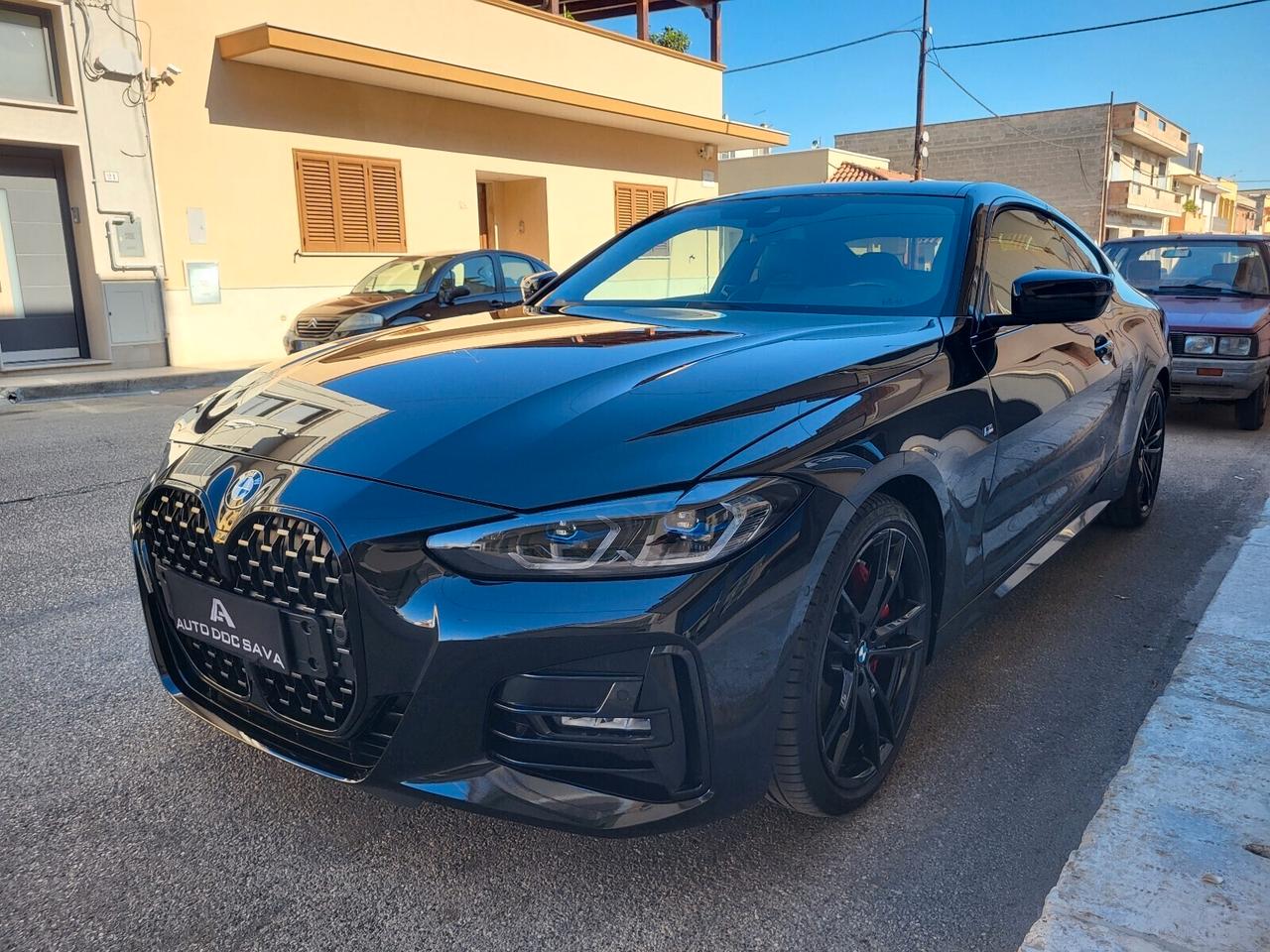 Bmw 420d 48V Coupé M Sport Cerchi 19 Fari Laser Cockpit Pelle Totale...