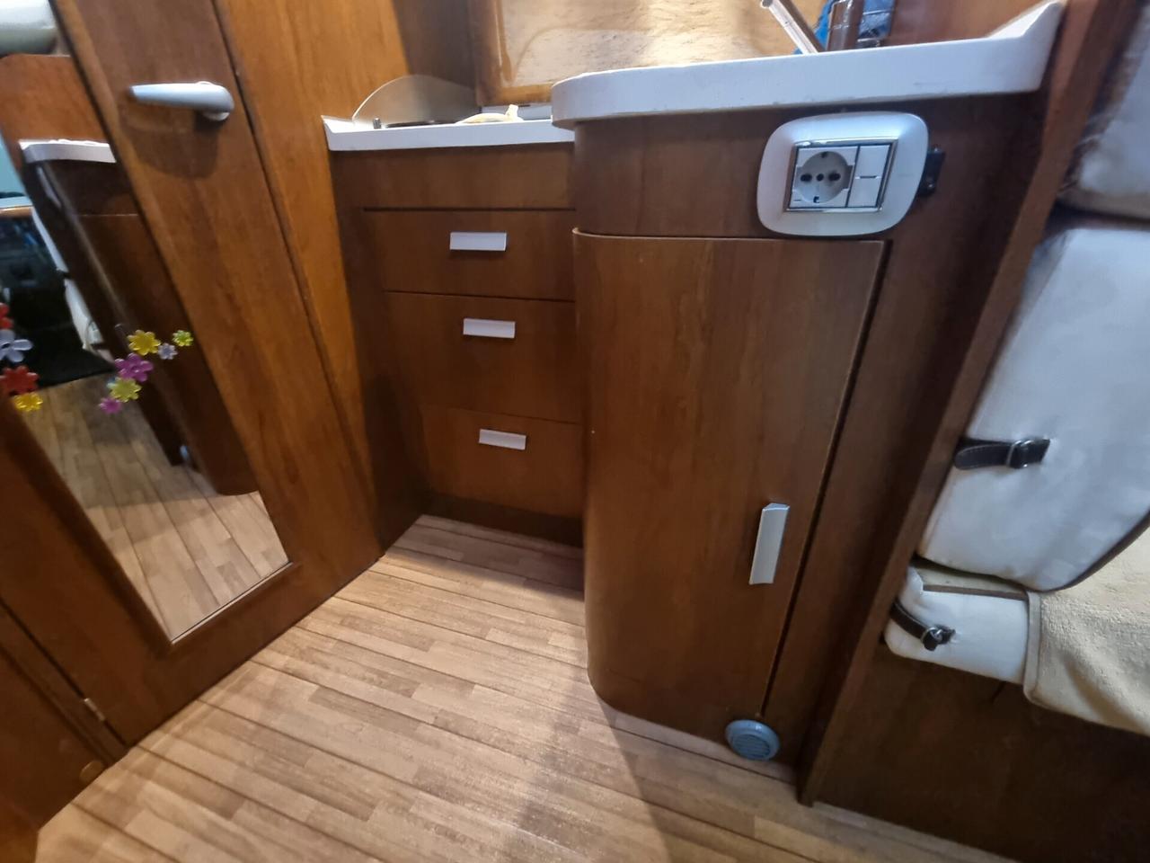 Elnagh Prince 55 gancio traino doppio clima