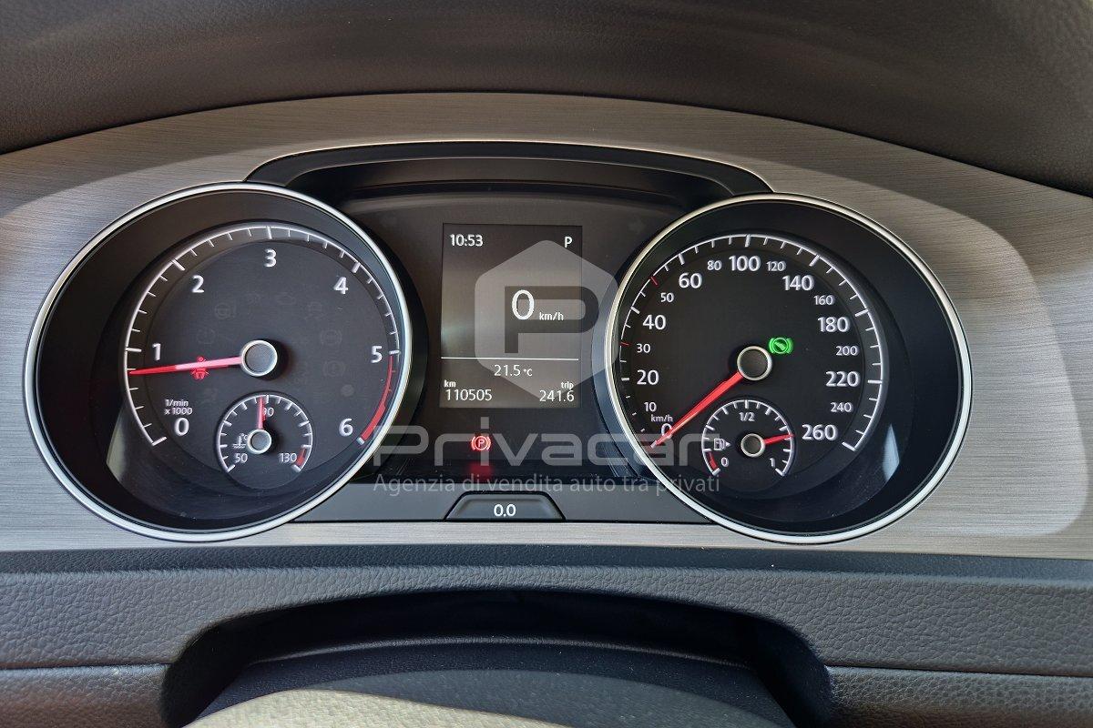 VOLKSWAGEN Golf 1.6 TDI 110 CV DSG 5p. Executive BlueMotion Technology