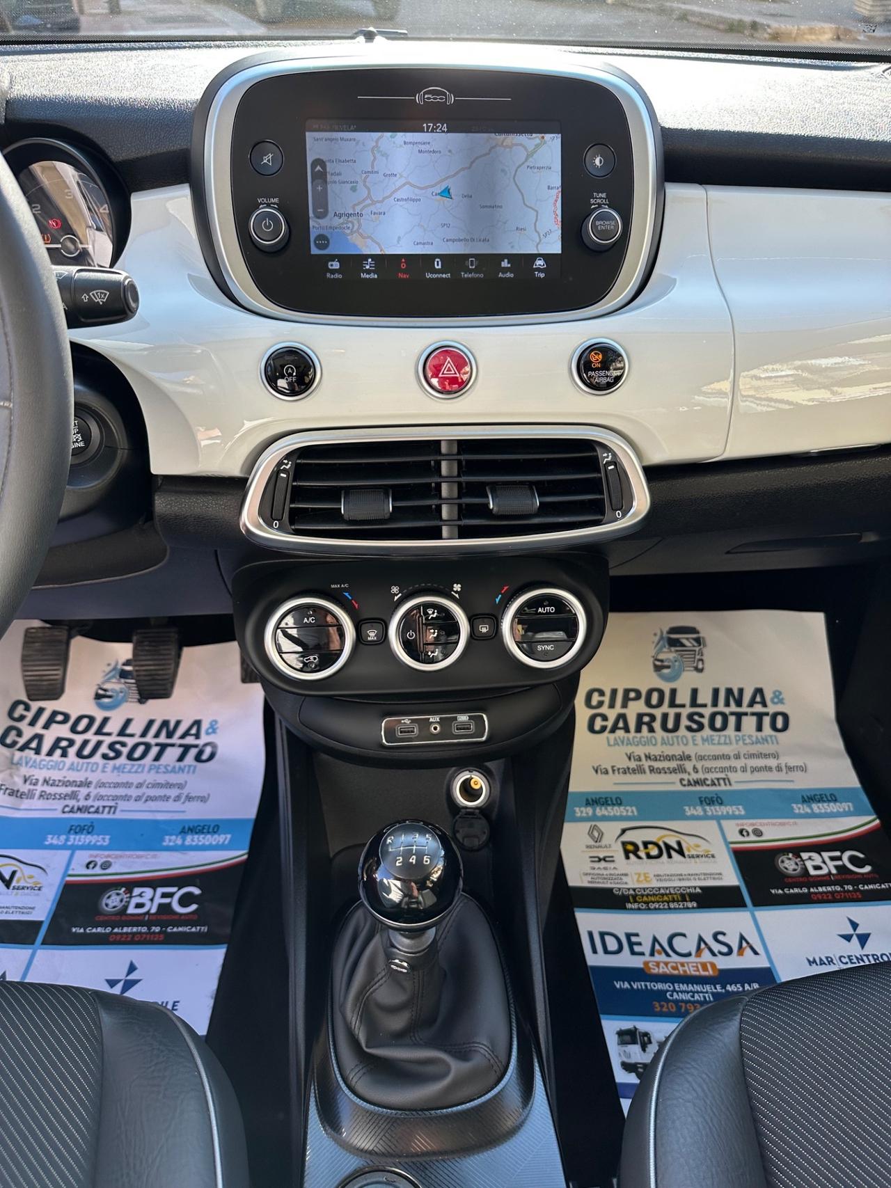 Fiat 500X 1.6 MTJ 120 CV City Cross 12/2018 KM 148022 CERT 1PROP