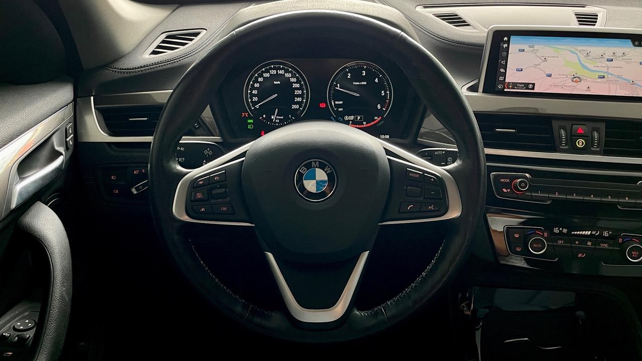 BMW X1 X-DRIVE 18D 2.0 BUSINESS ADVANTAGE 150 CV - FULL LED, CARPLAY, PELLE