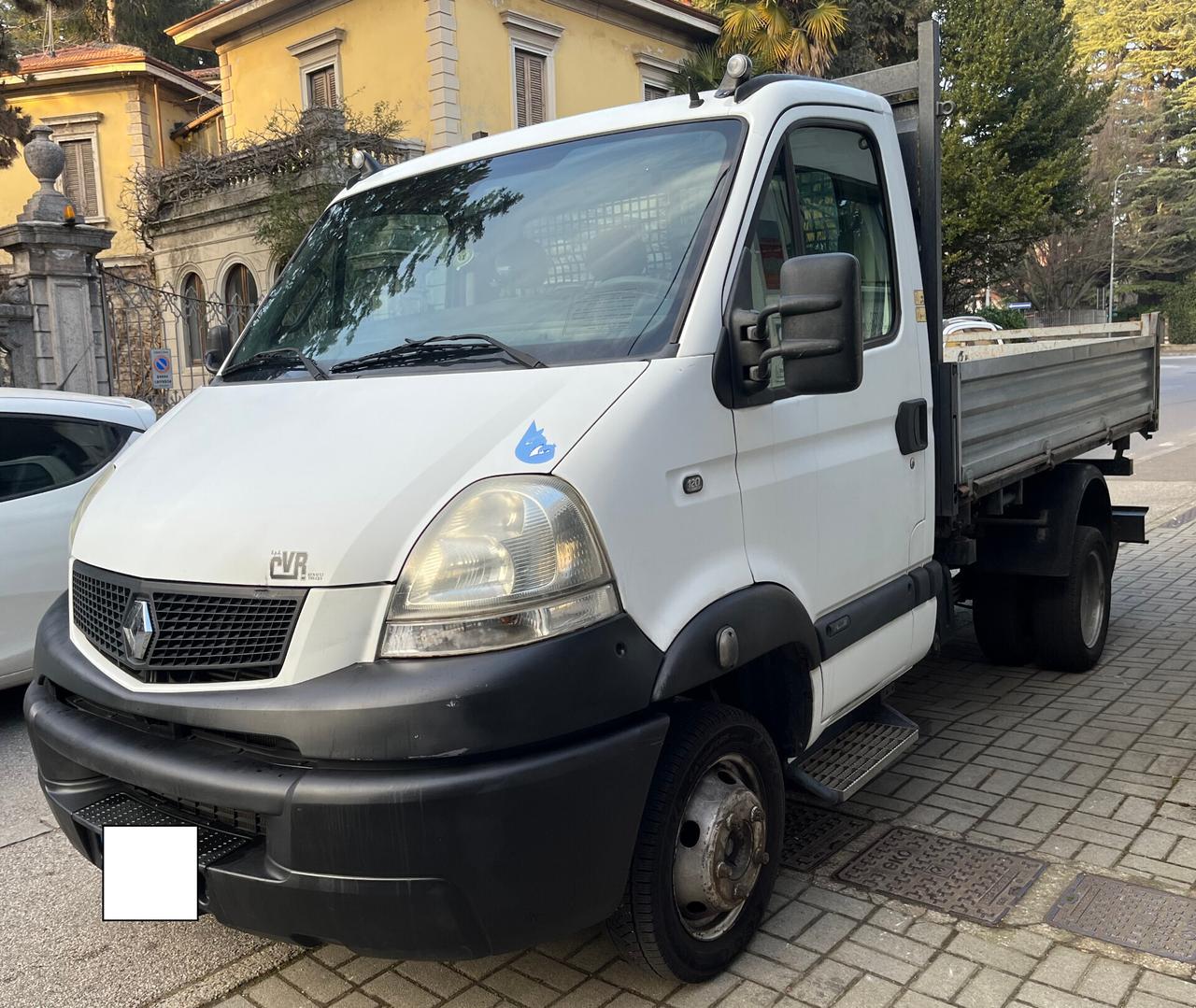 RENAULT MASCOTT - CASSONE RIBALTABILE TRILATERALE - AUTOCARRO 3 POSTI - RUOTE POSTERIORI GEMELLATE - PORTATA 800 KG