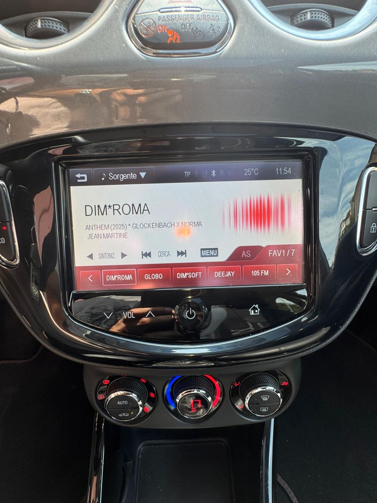 Opel Adam S 1.4 T 150 CV PERFETTA, TAGLIANDI UFFICIALI, UNIPRO.