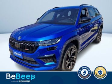 Skoda Kodiaq 2.0 TSI RS 4X4 245CV DSG 7P.TI