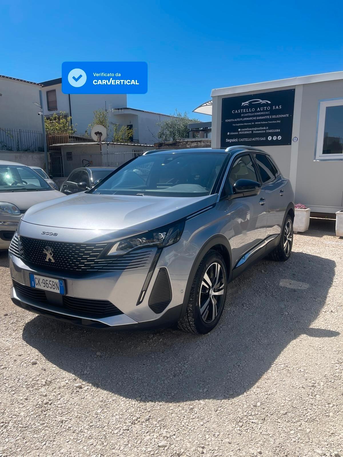 Peugeot 3008 1.2cc 130cv GT LINE PureTech Turbo S&S EAT8