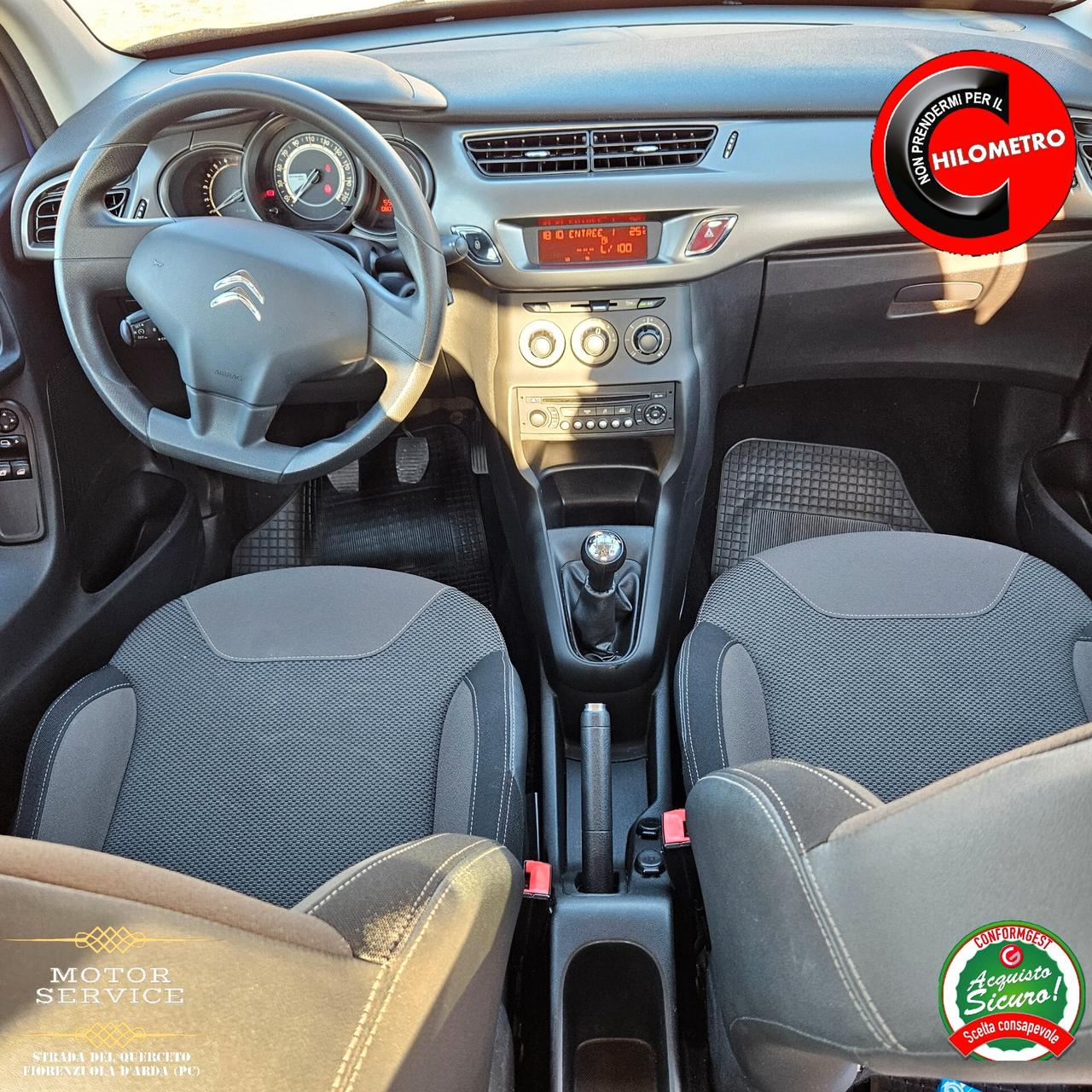 Citroen C3 1.0 68cv Distribuzione nuova da 69€ mese Unipro