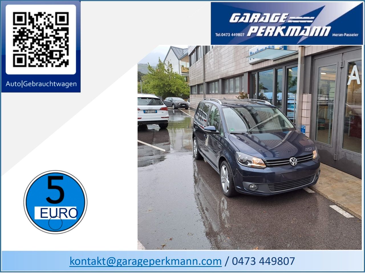 Volkswagen Touran Business 2.0 TDI 140 CV Highline