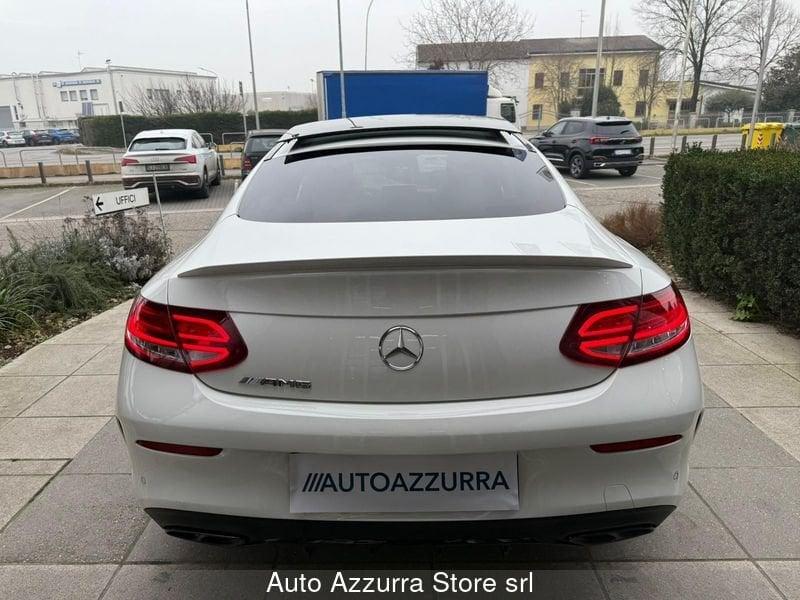 Mercedes-Benz Classe C C 43 4Matic AMG Coupé *TETTO, C19, SCARICO, PACK NIGHT, PROMO AZZURRA*