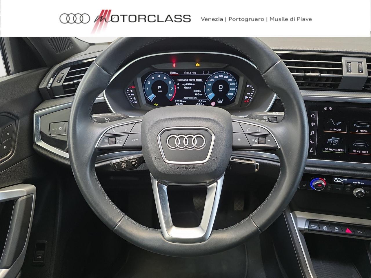 Audi Q3 sportback 45 2.0 tfsi 245cv identity black quattro s tronic