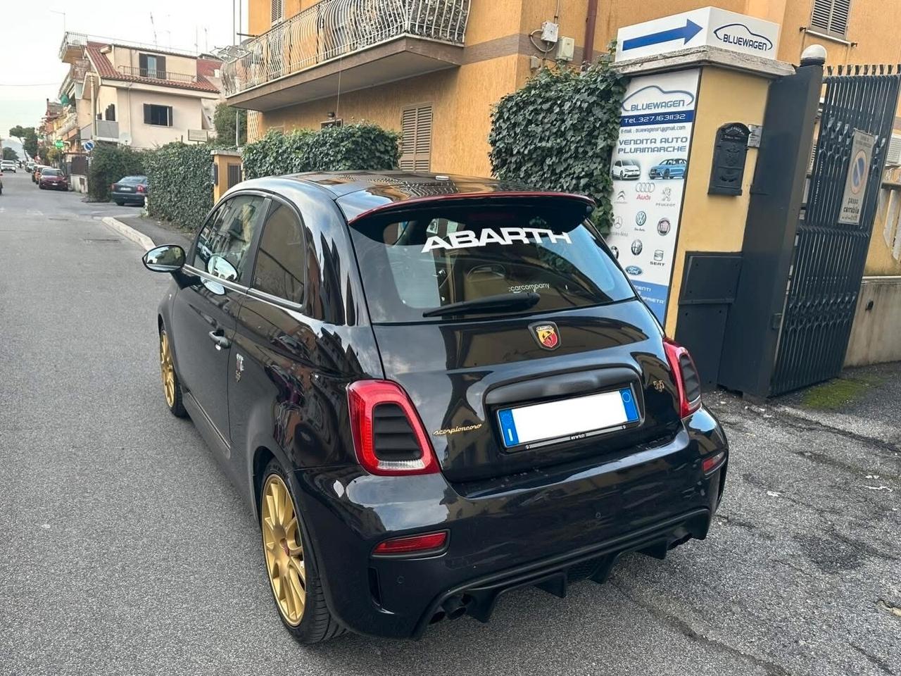 Abarth 595 1.4 Turbo T-Jet 165 CV Scorpioneoro con Soli Km 56.000 FINANZIABILE SENZA ANTICIPO!!