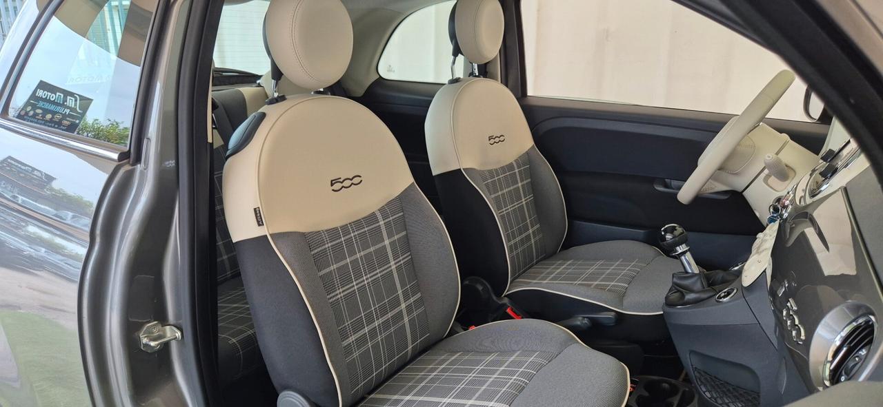 FIAT 500 BENZINA 1.2 69CV LOUNGE 09/2015