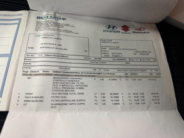 SUZUKI Swift 1.2 VVT 5 porte B-Top