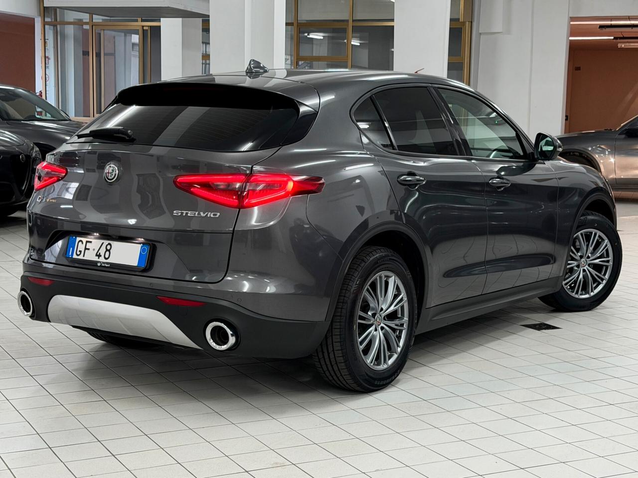 Alfa Romeo Stelvio 2.2 TD 190 CV EXECUTIVE AT8 Q4 PELLE TOTALE LIBRETTO TAGLIANDI TIMBRATO ALLARME CAMERA