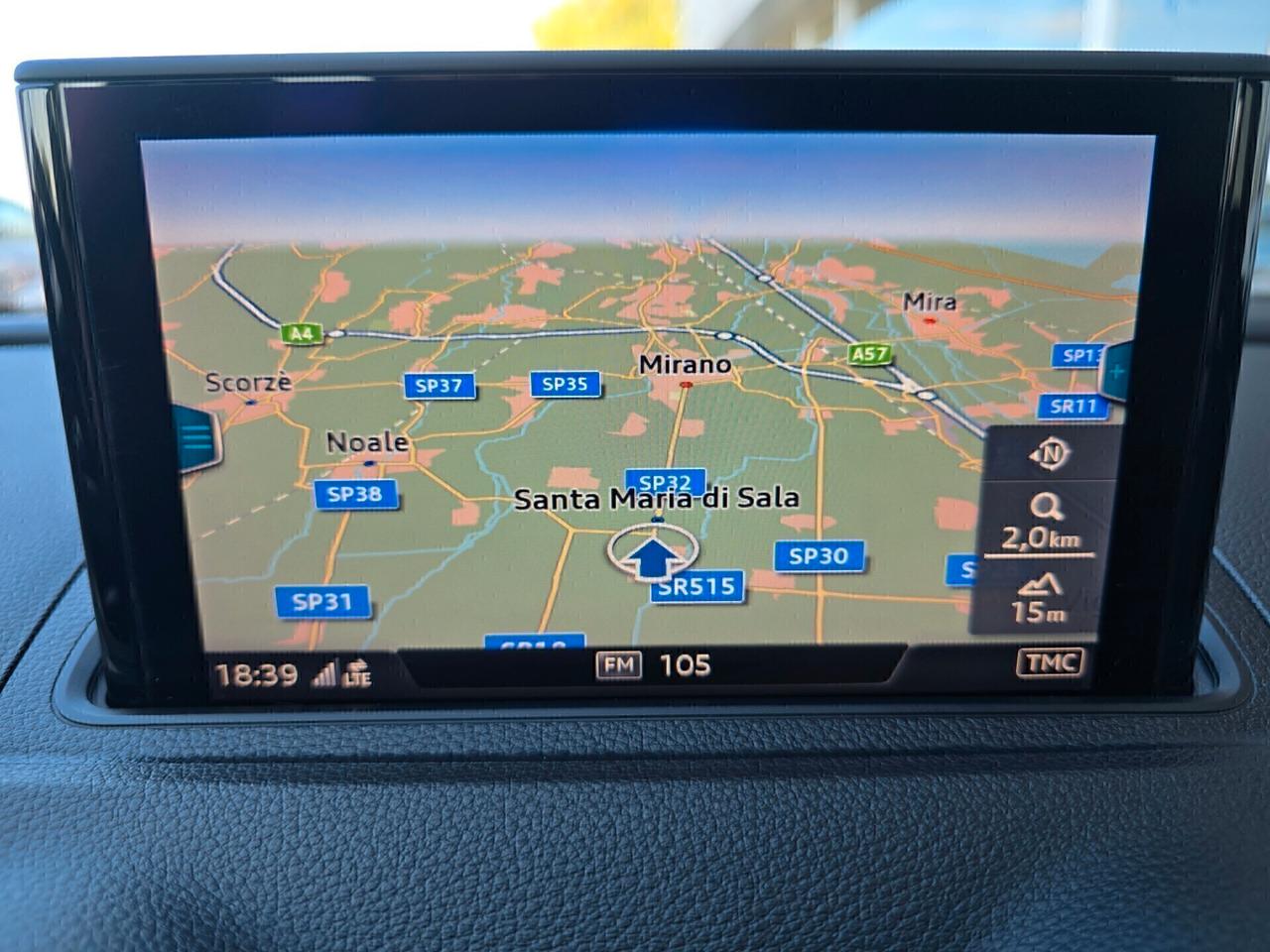 Audi A3 SPB 1.6 TDI 116 CV 2018 OK NEOPATENTATI