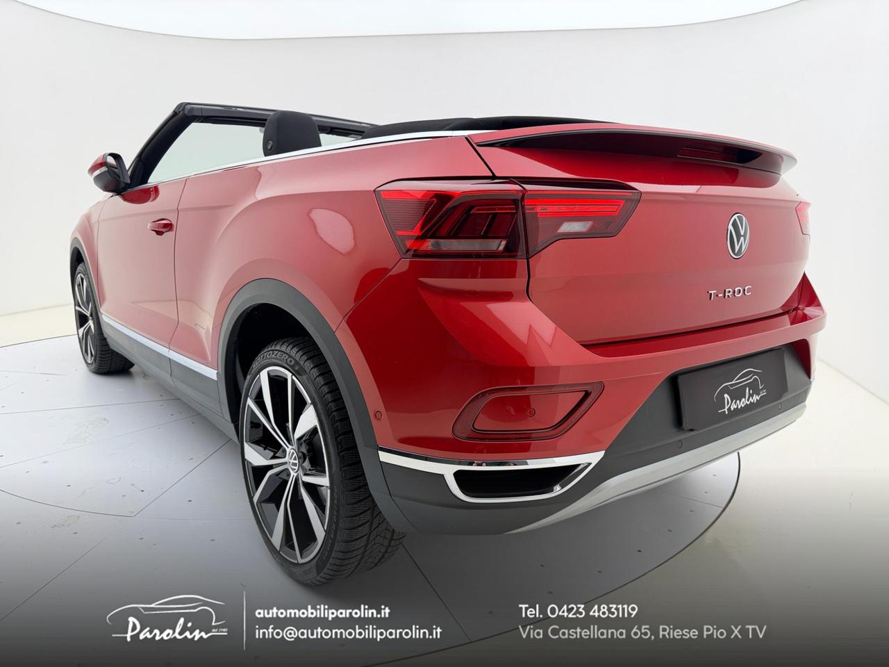 Volkswagen T-Roc Cabriolet 1.5 tsi Style dsg LED-Telecamera-CarPlay-19''