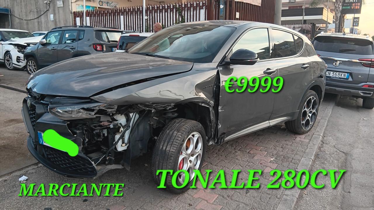 Alfa Romeo Tonale Q4 280CV INCIDENTATA SINISTRATA MONDIALCARS 023