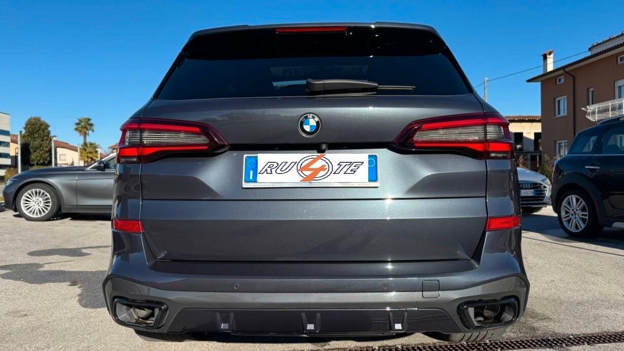 Bmw X5 xDrive30d 48V Msport Tettuccio apribile e panoramico Telecamera 360°