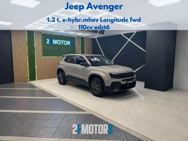 Jeep Avenger 1.2 Turbo 110 CV MHEV Longitude