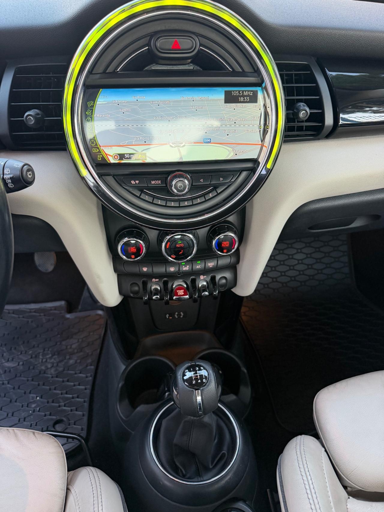 Mini Cooper D 1.5 diesel 116 cv 2014 Navig