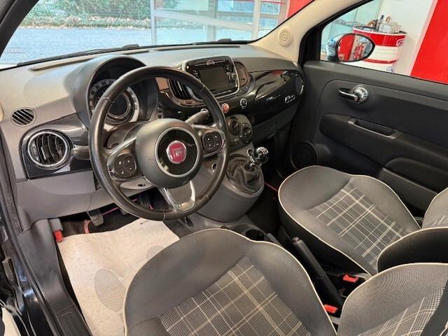 FIAT 500 1.2 BENZINA 69CV LOUNGE "BELLISSIMA!" OK NEO PATENTATI
