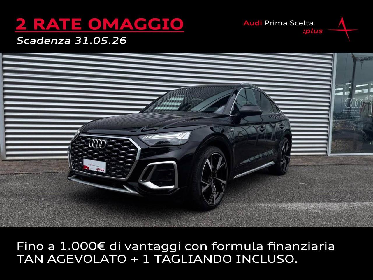 AUDI Q5 SPORTBACK 45 TFSI MHEV S-TRONIC QUATTRO S-LINE PLUS
