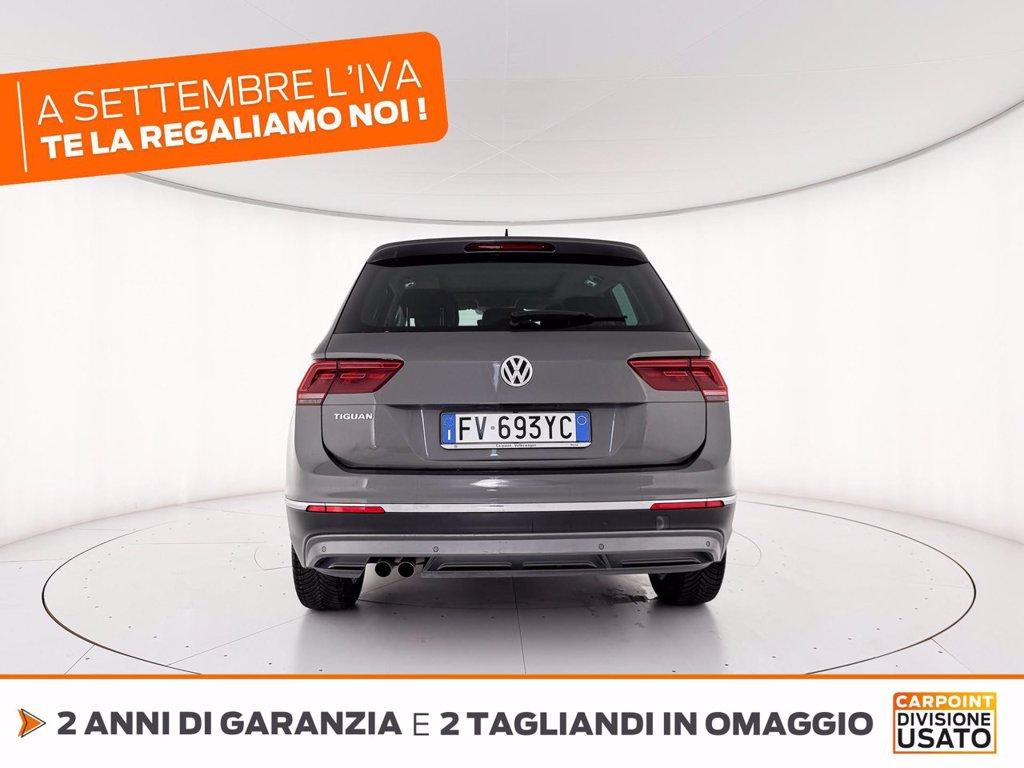 VOLKSWAGEN Tiguan 1.5 tsi advanced 150cv dsg del 2019