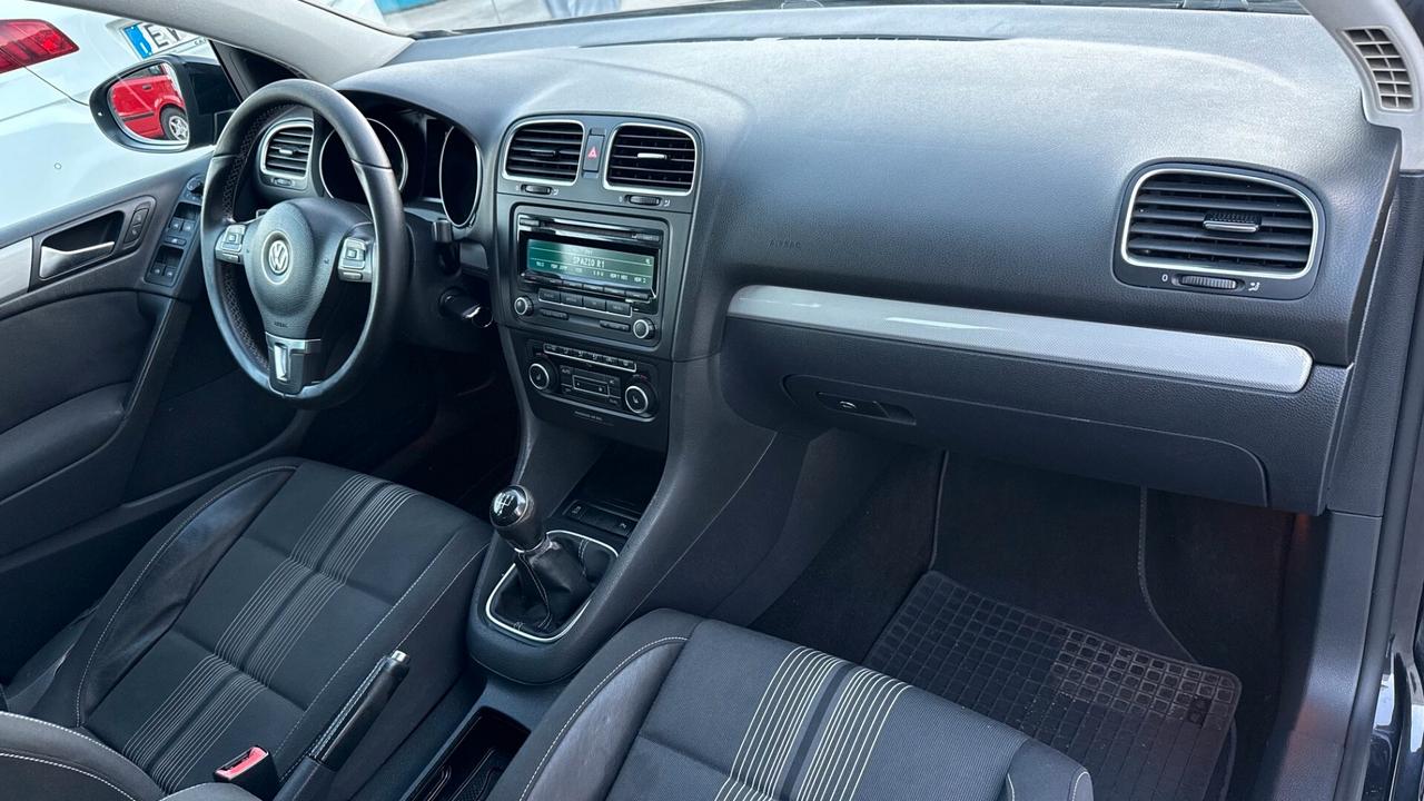 GOLF 6 - 1.6 DIESEL 105CV ANNO 2013 - PERFETTO