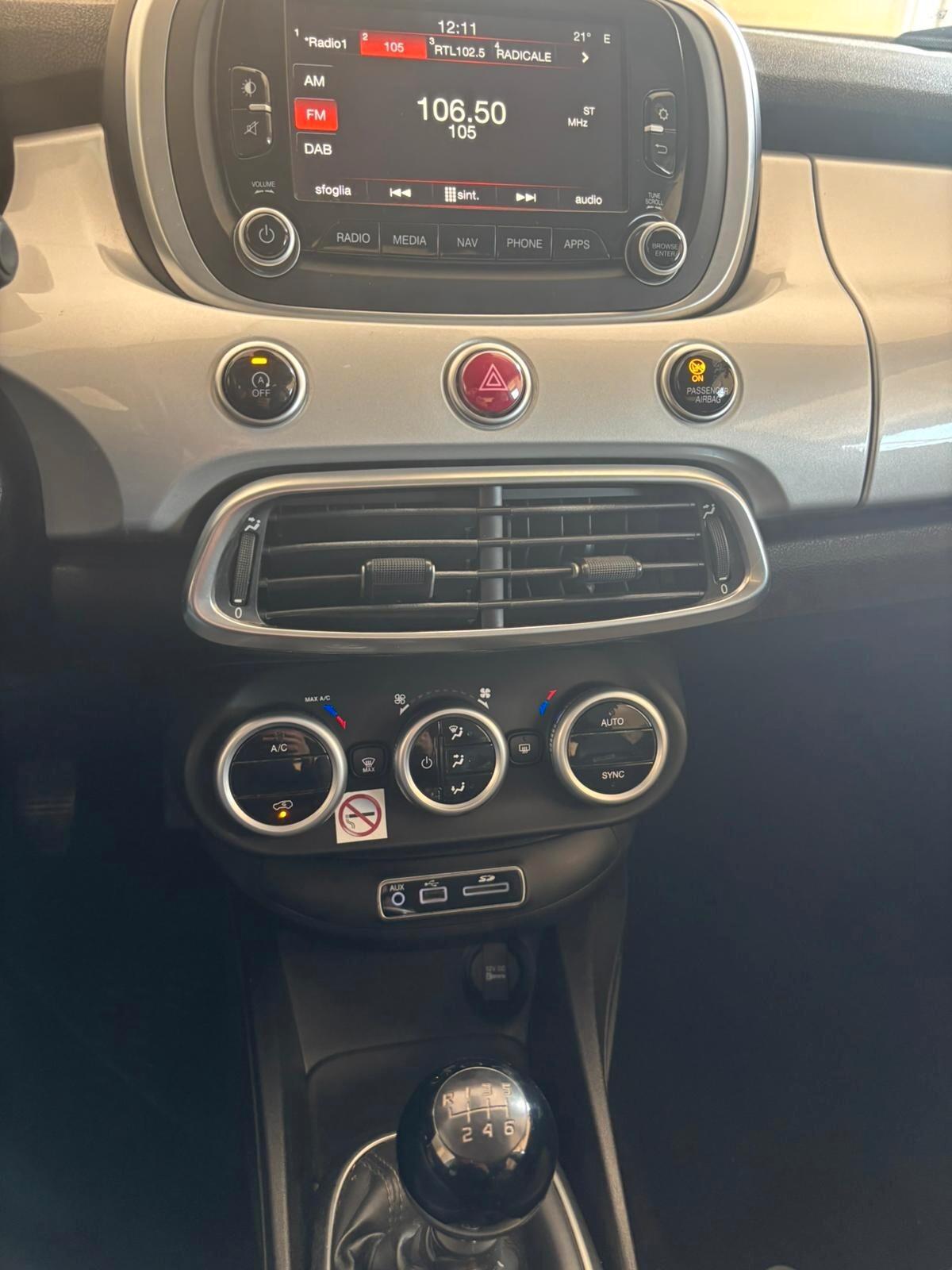 Fiat 500X 1.3 MultiJet 95 CV Lounge