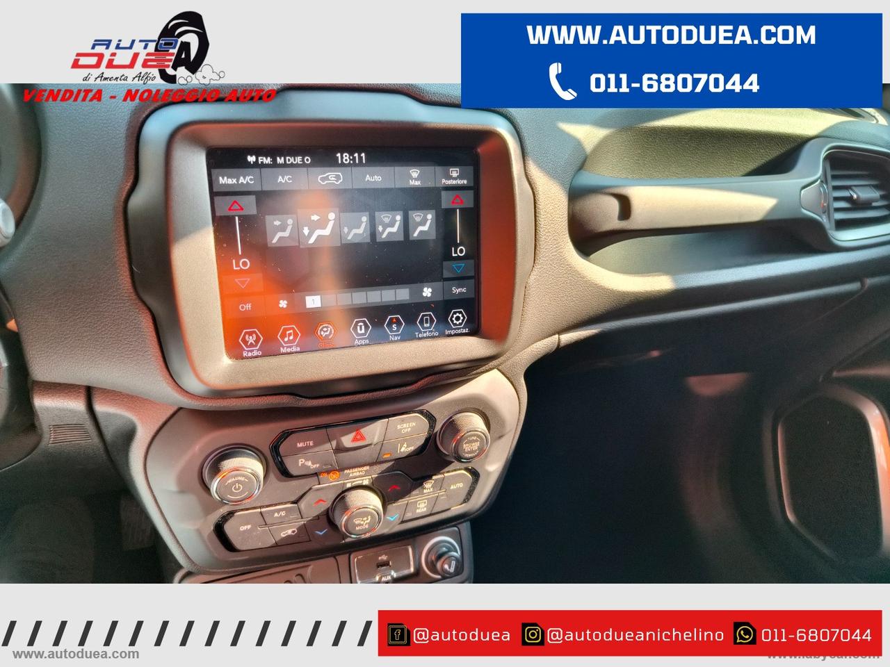 JEEP Renegade 1.3 T4 150 CV C/AUT. Limited NO VINCOLI FINANZIARI