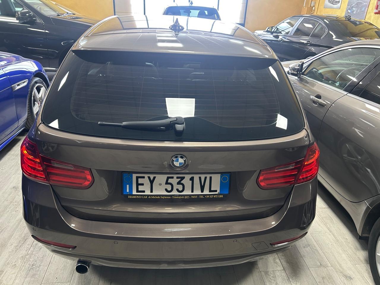 BMW 318d Touring 143 cv “PELLE/NAVI/SENSORI”-2015