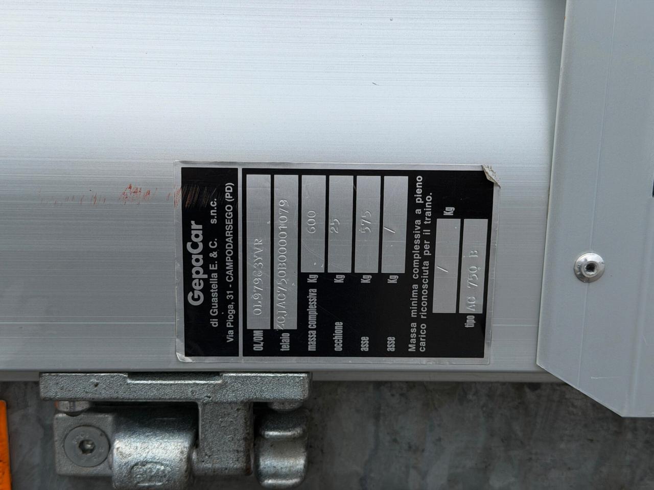 Altro Rimorchio Novatecno Gepa car Ac750