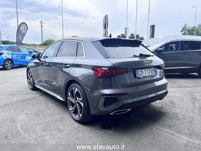 Audi A3 Sportback 40 2.0 tfsi S line edition