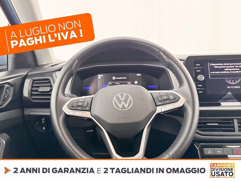 VOLKSWAGEN T-cross 1.0 tsi life 115cv dsg del 2024