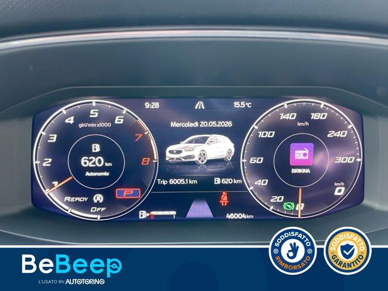 CUPRA Leon SPORTSTOURER 1.5 HYBRID 150CV DSG