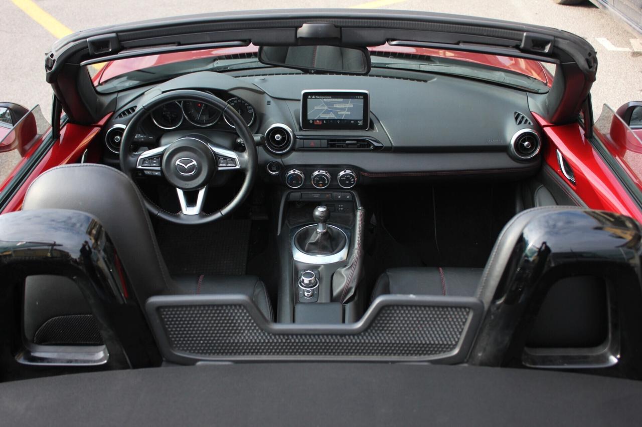 Mazda MX-5 1.5L SPORTLINE 130CV SEDILI SPORT PELLE NERA