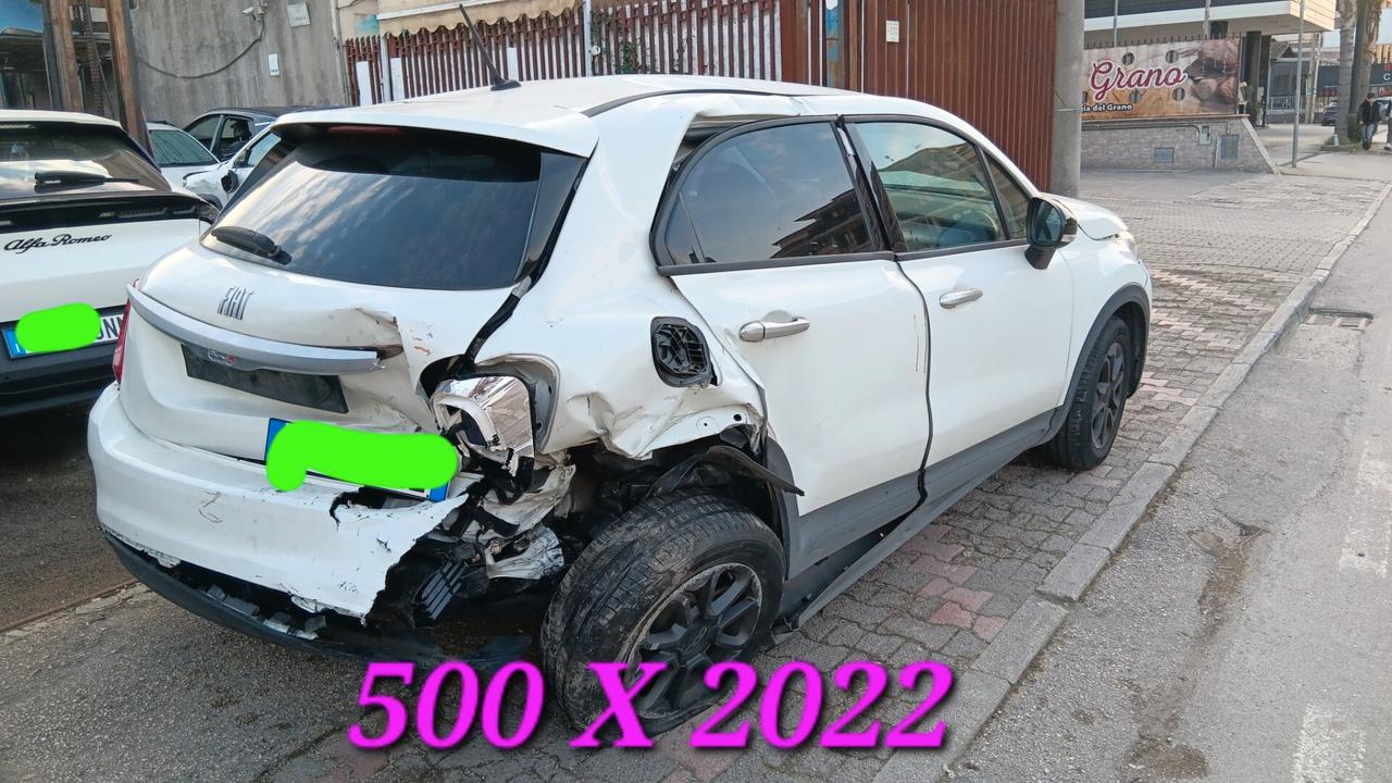 Fiat 500X Sport incidentata sinistrata mondialcars 022