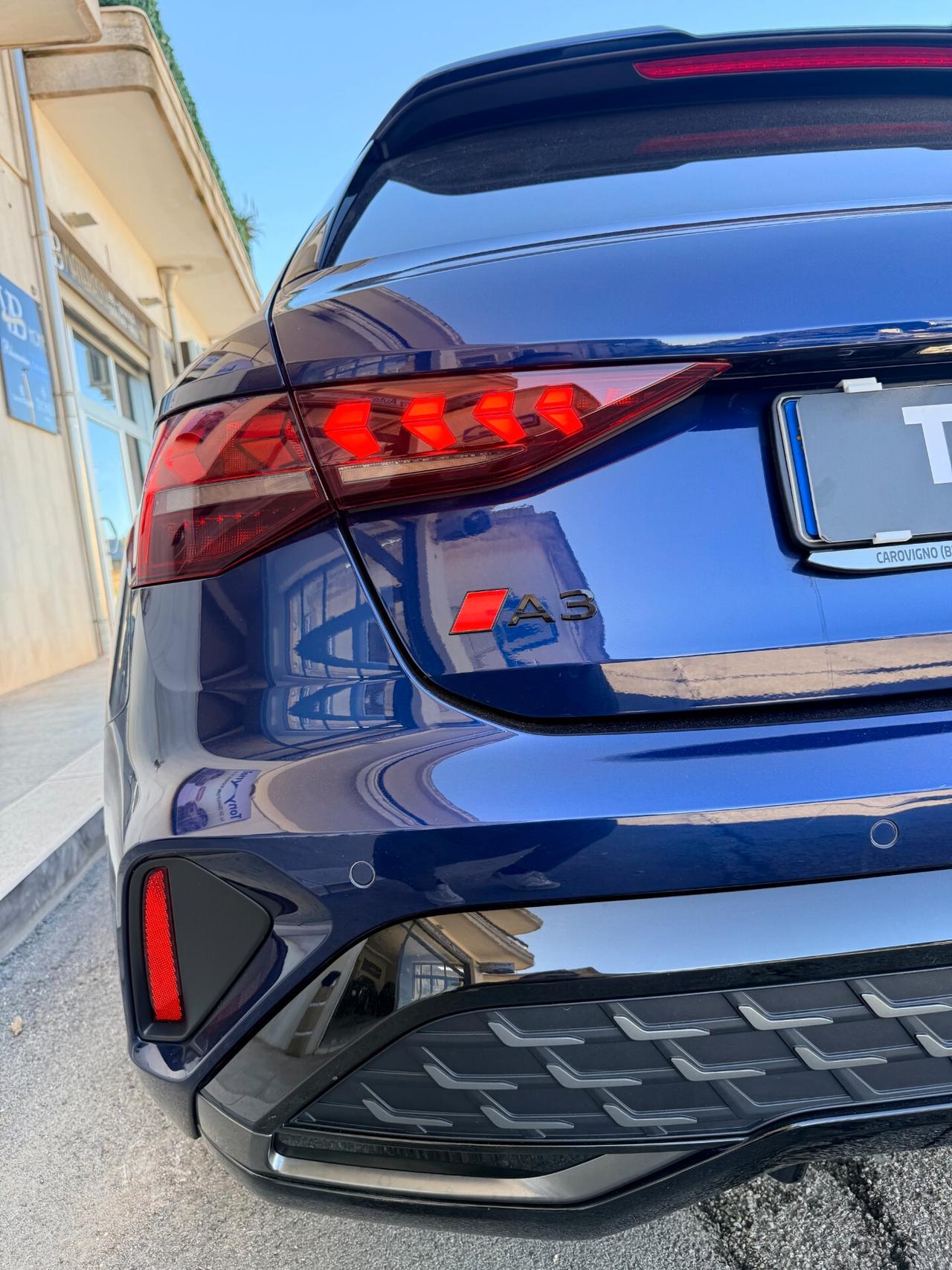 Audi A3 SPB 35 TDI S tronic line edition PACCHETTO LUCI SOFFUSE,APPLE CARPLAY,NAVI,TELECAMERA,FARO MATRIX