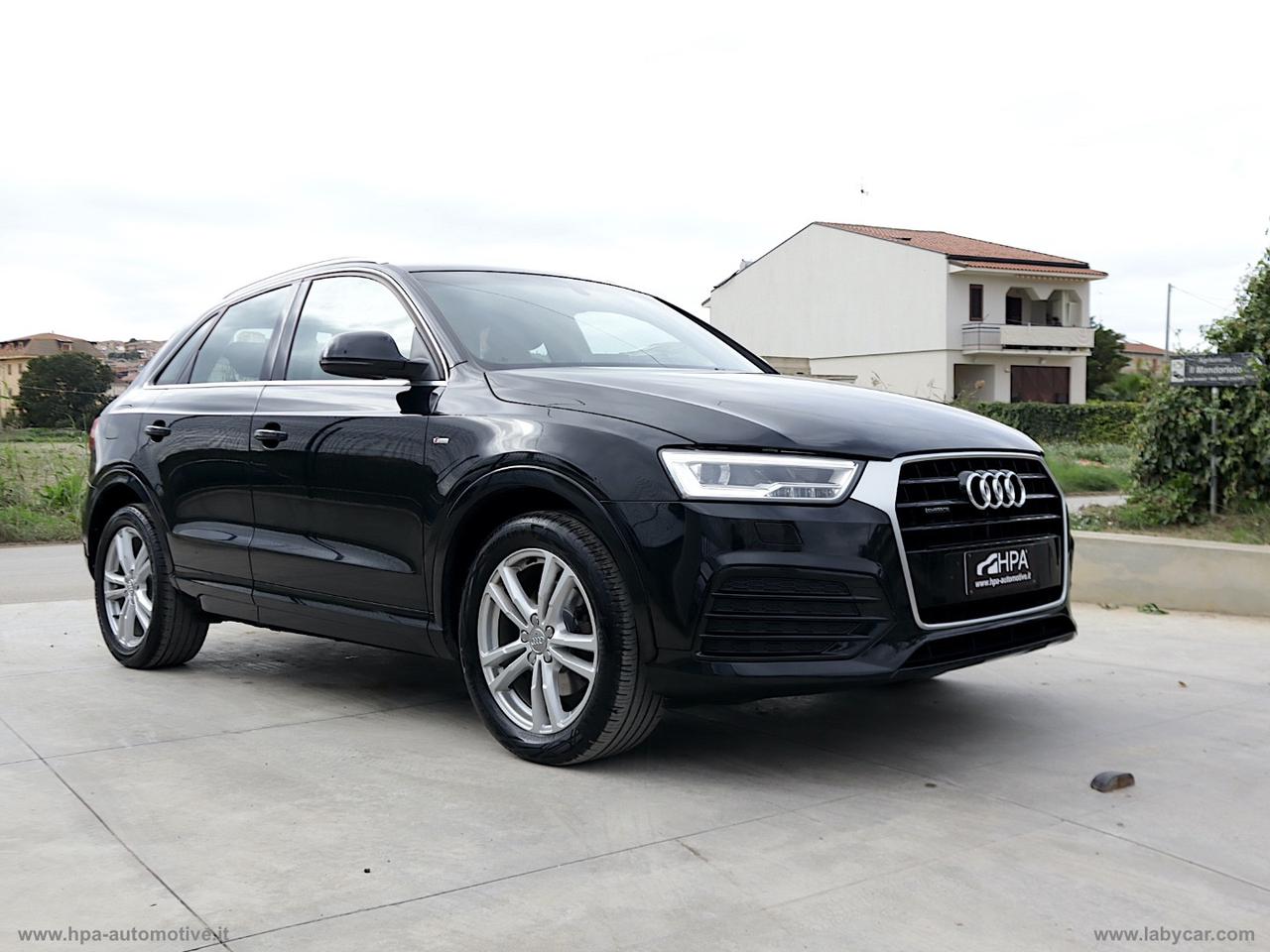 AUDI Q3 2.0 TDI 150CV QUATTRO S-LINE NAVI FULL LED PELLE