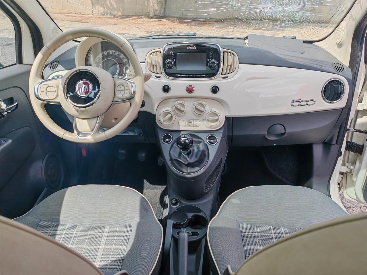 Fiat 500 1.2 Lounge Incidentata/Sinistrata