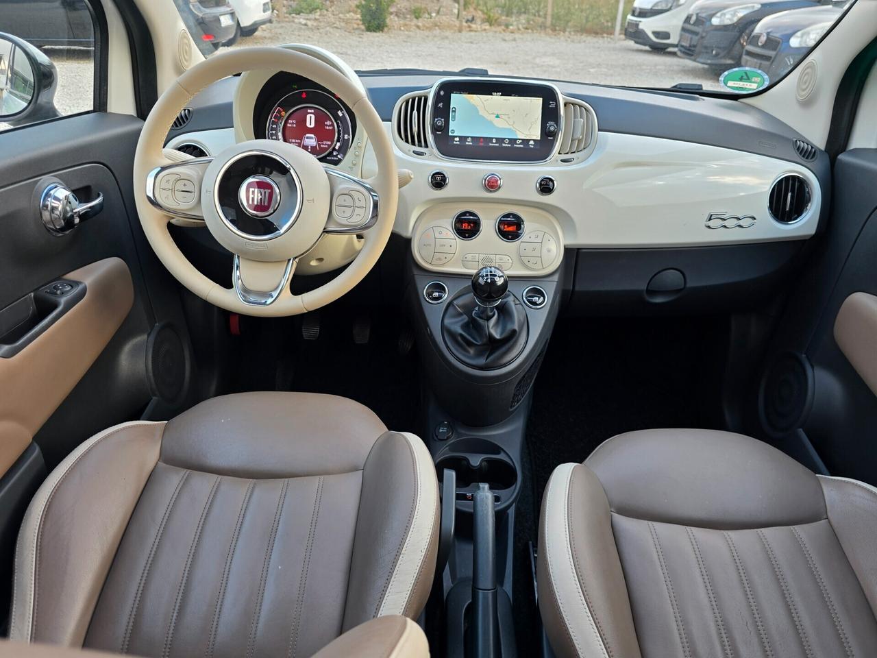 Fiat 500 1.2 Lounge tetto panoramico iva esposta