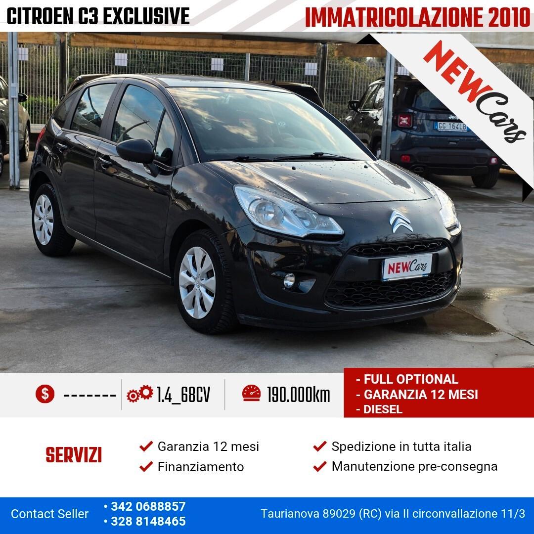 Citroen C3 1.4 HDi 70 Exclusive Style