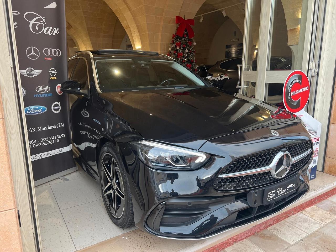 MERCEDES-BENZ CLASSE C220 S.W. PREMIUM PRO AMG 2.0 200CV TETTO PELLE NAVI ANNO 2021