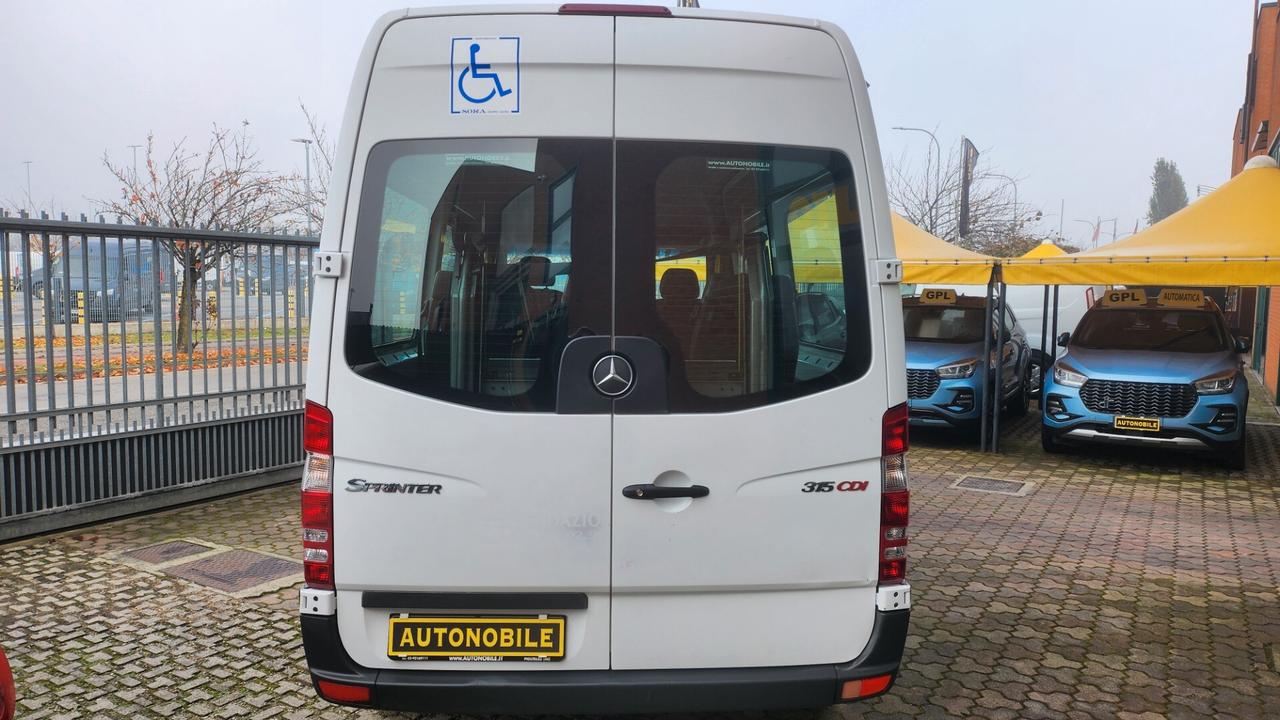 Mercedes-benz Sprinter 315 CDI 9posti per trasporto disabili