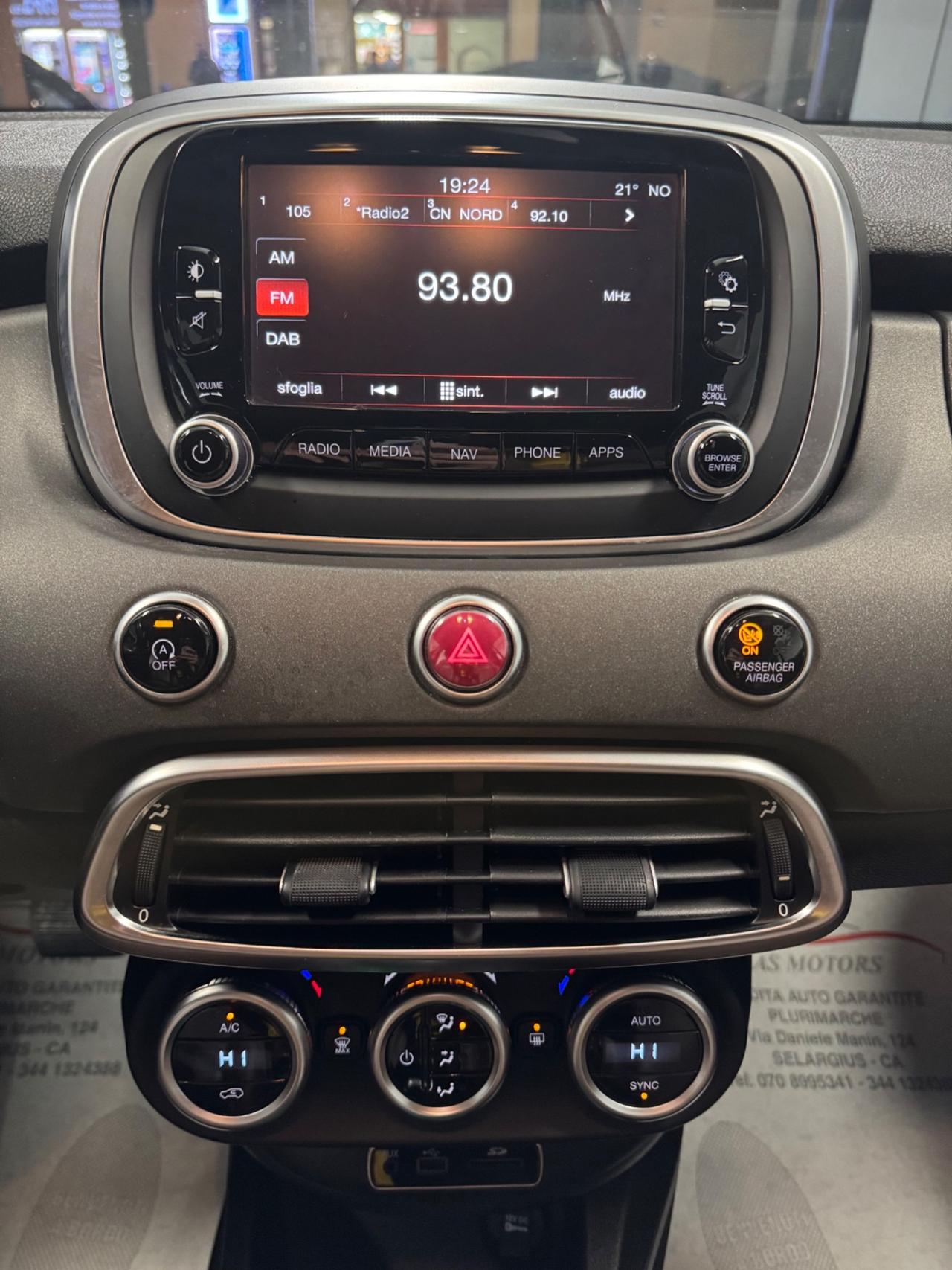 Fiat 500X 2.0 MultiJet 140 CV 4x4 Cross Plus